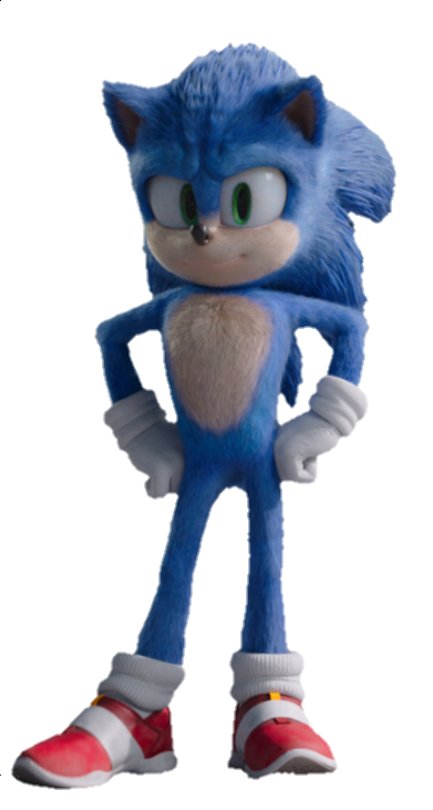 Sonic the Hedgehog (Movie) (2) - PNG by Captain-Kingsman16 on DeviantArt