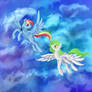 Nelly and Rainbow Dash