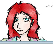 I scribbled a Red Head