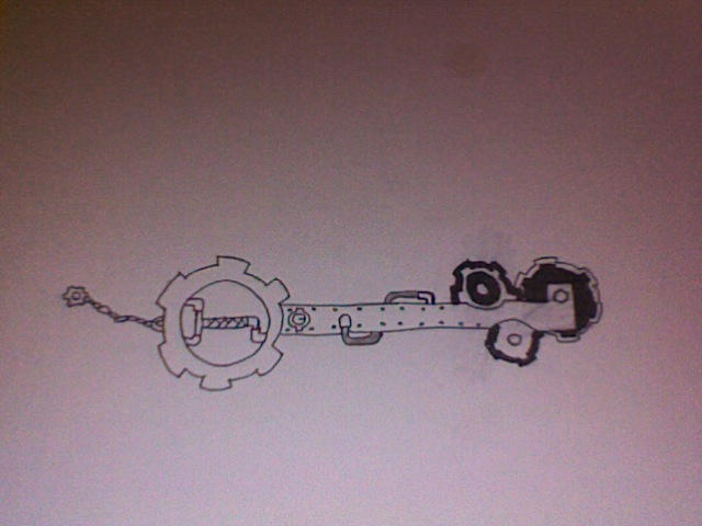Keyblade Design 'Clockwork' by dante6083 on DeviantArt