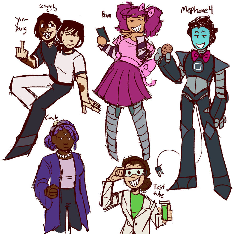 Inanimate Insanity humanized by UnidentifiedWOOF on DeviantArt