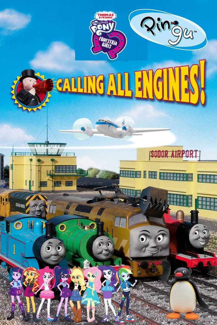Mlp Engine TAF MLP EQ and Pingu Calling All Engines Cover by Petrmhd on DeviantArt