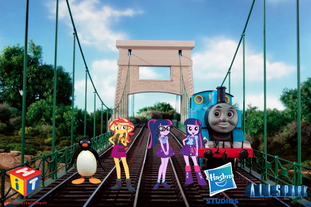Mlp Engine TAF MLP EQ and Pingu Calling All Engines at SSB by Petrmhd on DeviantArt
