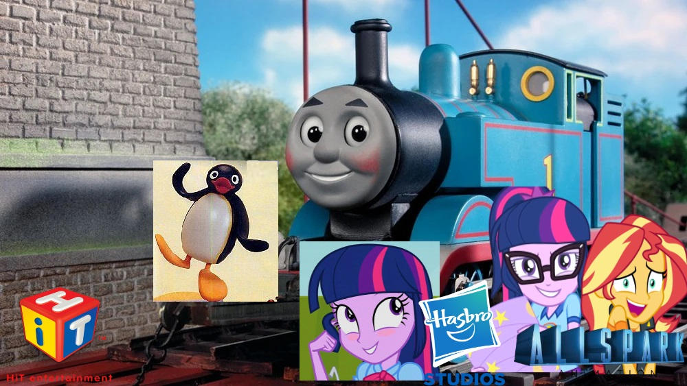 Mlp Engine TAF MLP EQ and Pingu Calling All Engines (11) by Petrmhd on DeviantArt