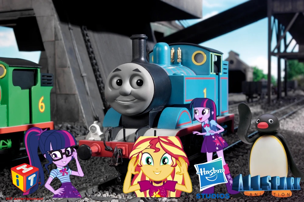Mlp Engine TAF MLP EQ and Pingu Calling All Engines (13) by Petrmhd on DeviantArt