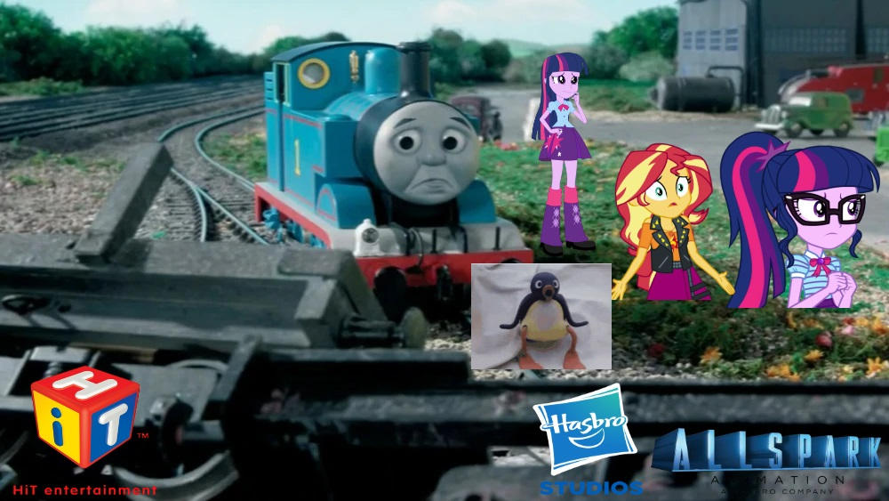 Mlp Engine TAF MLP EQ and Pingu Calling All Engines (14) by Petrmhd on DeviantArt
