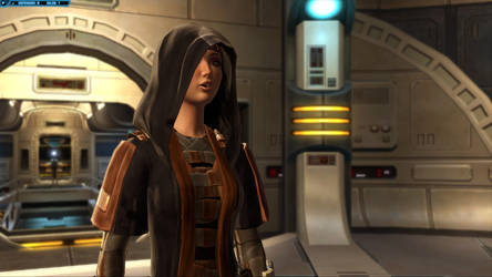 SWTOR Screenshot Holo-Talk In My Ship