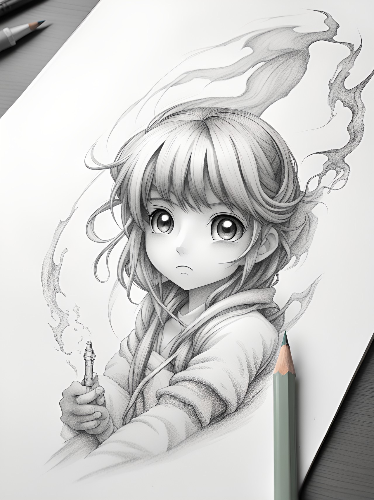 Cute Anime Girl pfp by RhasaArt on DeviantArt