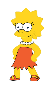 Lisa Simpson in PnF/Milo Murphy's Law style