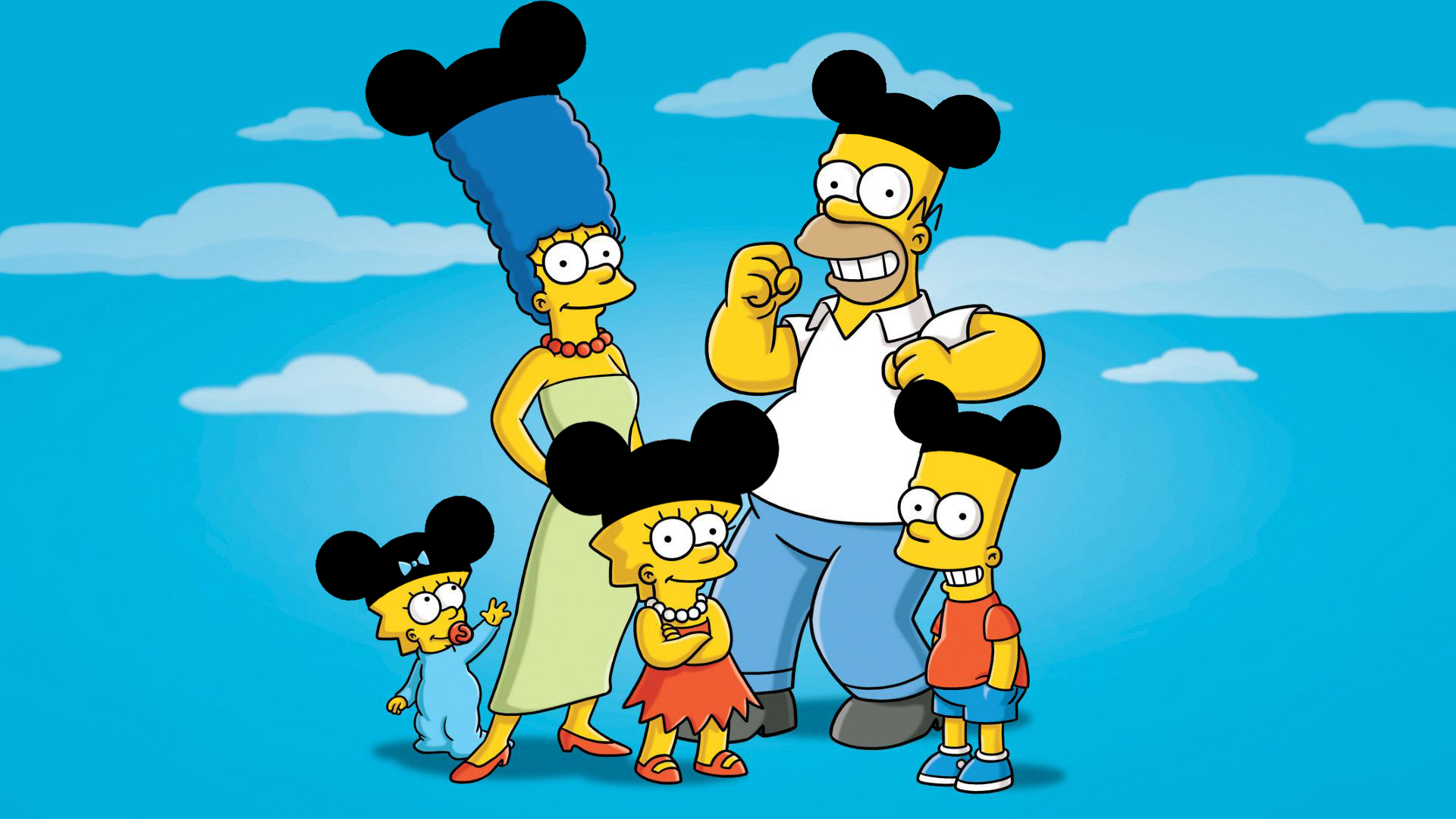 The Simpsons With Mickey Mouse s Ears By Arthony70100 On DeviantArt the-simpsons-with-mickey-mouse-s-ears-by-arthony70100-on-deviantart