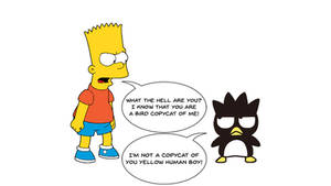 Bart Simpson vs. Badtz-Maru