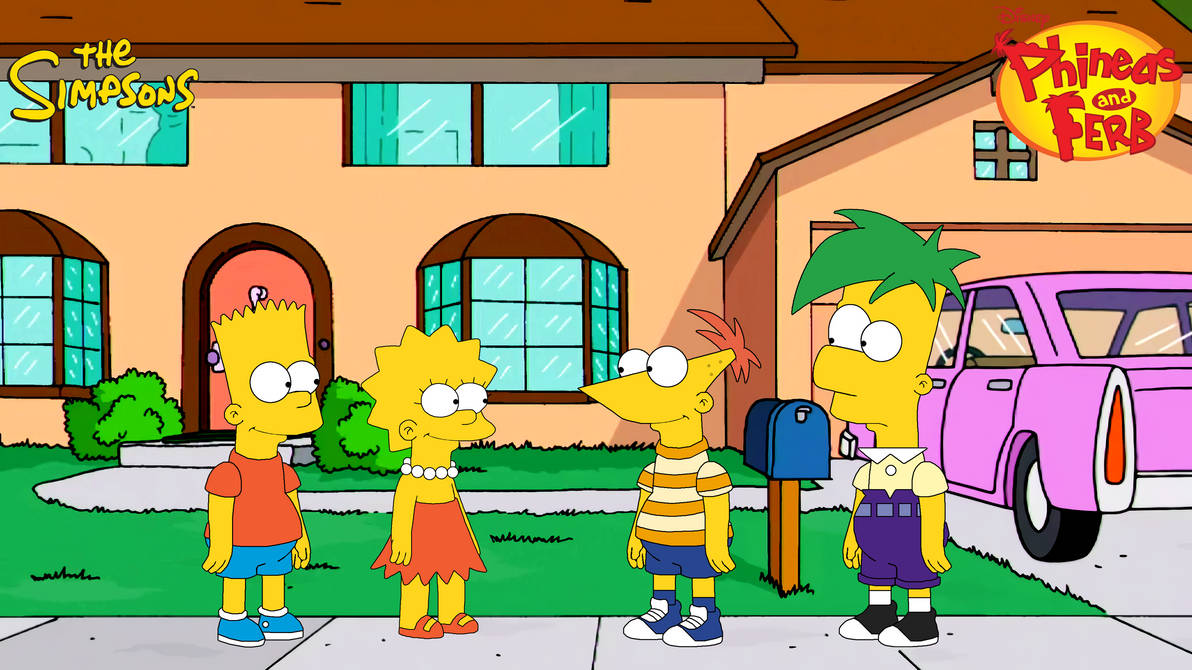 Bart and Lisa meets Phineas and Ferb (S. style)