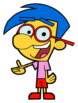 Milhouse Van Houten in The Fairly OddParents style