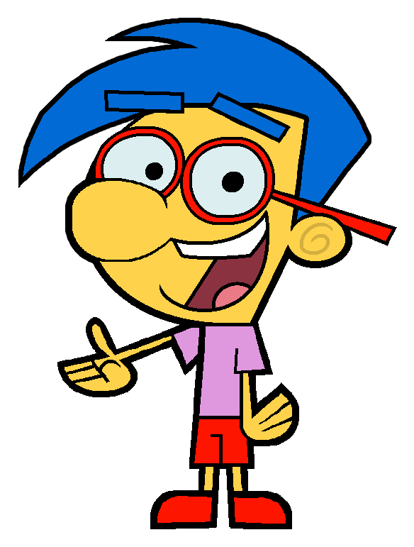 Milhouse Van Houten in The Fairly OddParents style