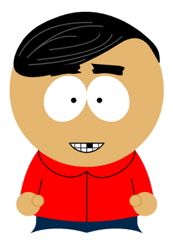 Carl Casagrande in South Park style