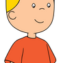 Bart Simpson in Caillou style