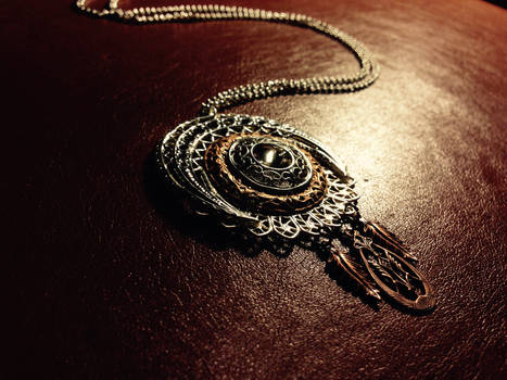 Steampunk Filigree Necklace