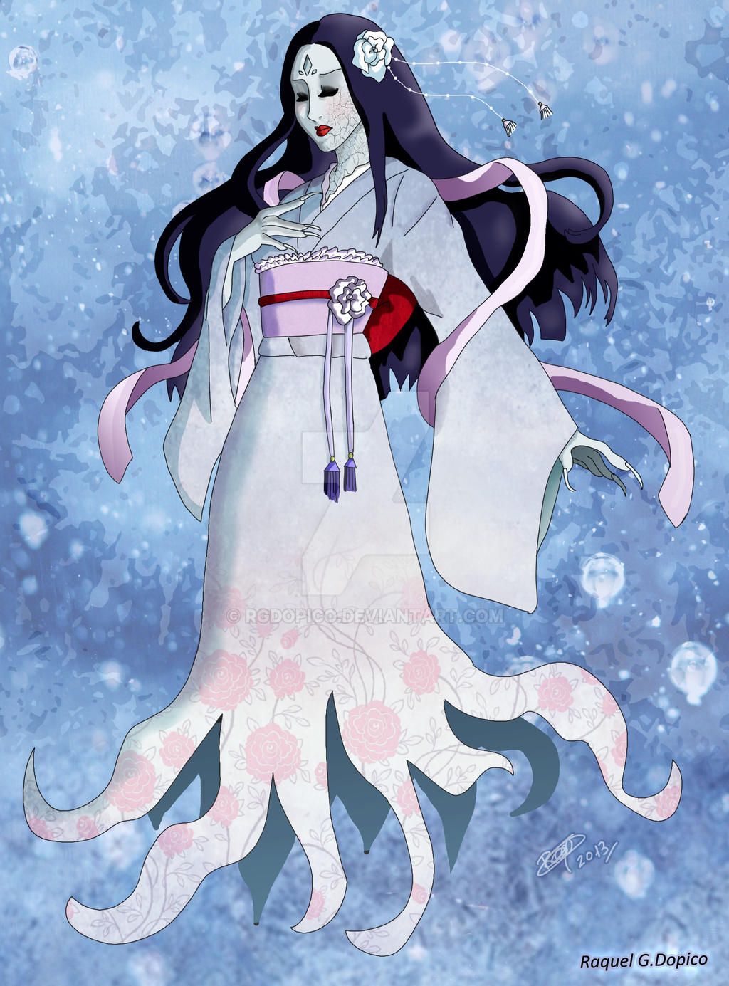 Yuki Onna Illustration