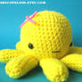 Yellow Octopus Amigurumi