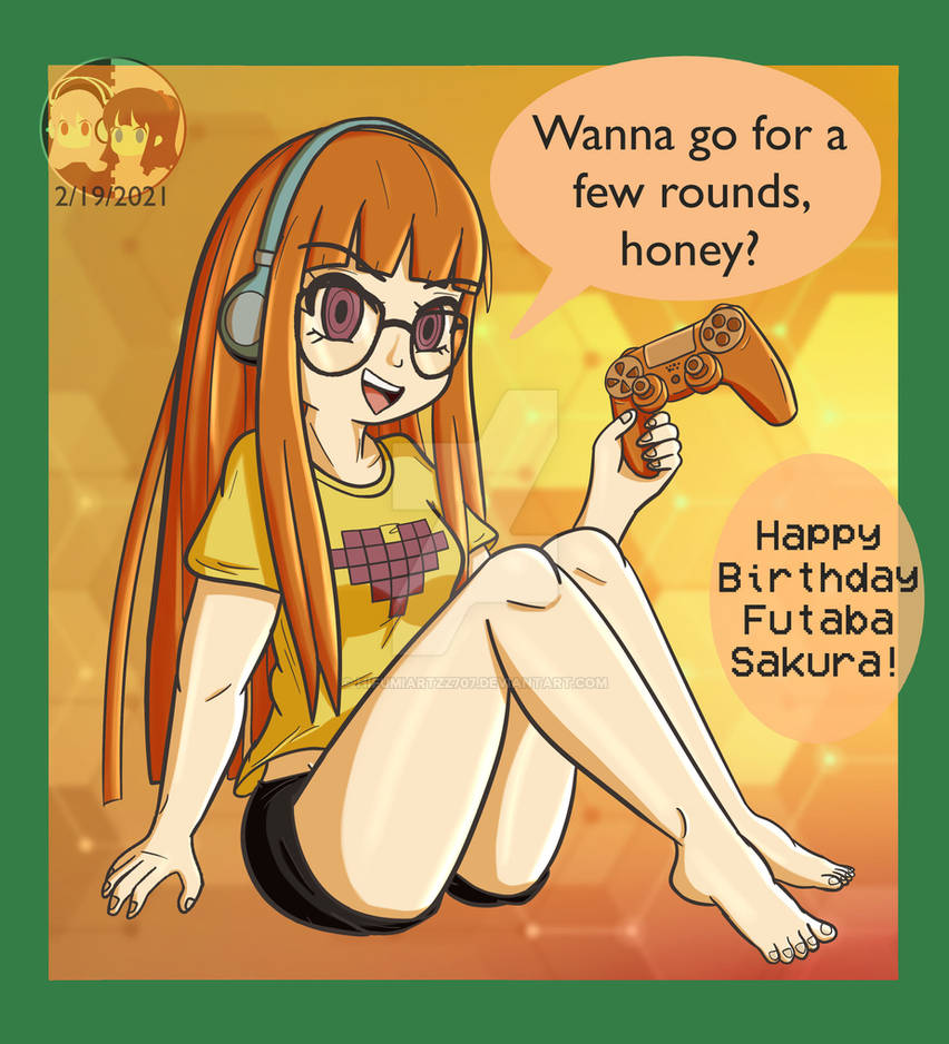 Funbata Image Futaba Birthday (2021) by hifumiartzz707 on DeviantArt