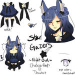 Rare Star Gazer auction - night owl [closed] by Chuchico-Adopts