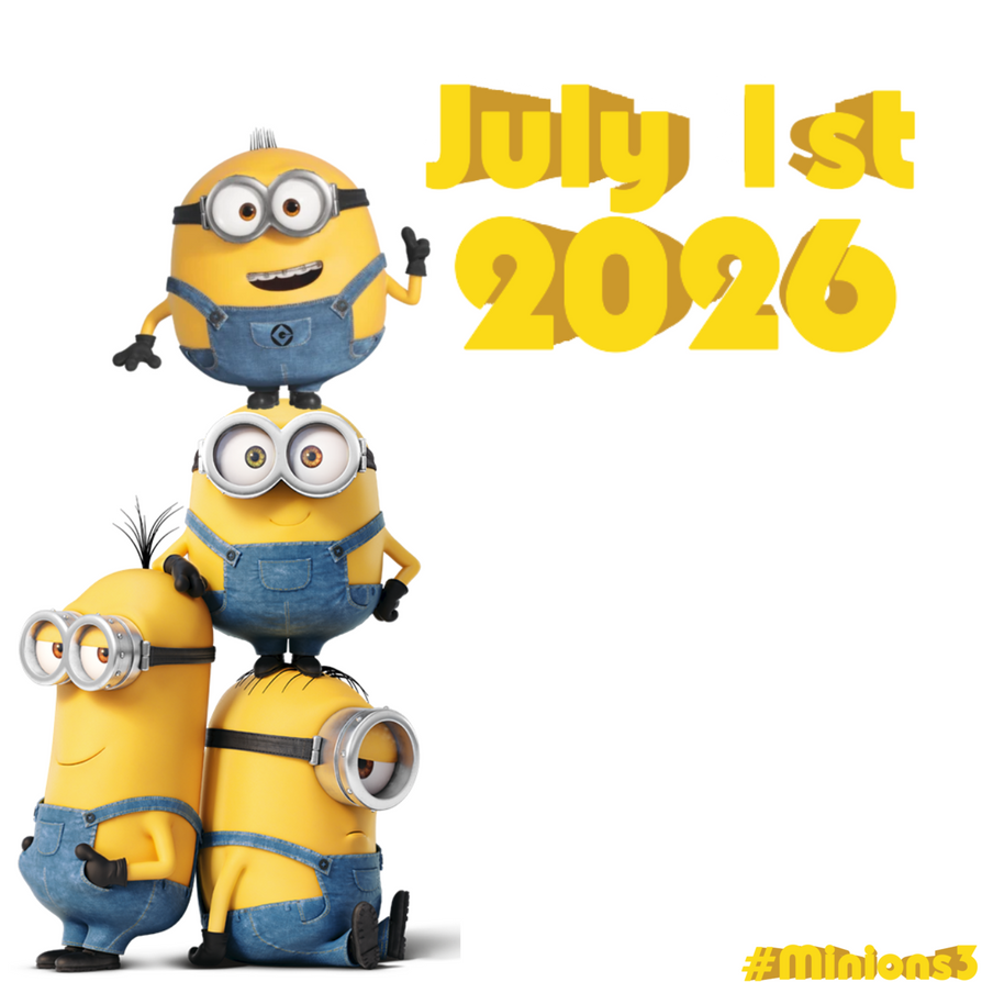 Minions 3 (2026) Teaser Poster (2) by GianKaleb2011 on DeviantArt Minions 3 (2026) Teaser Poster (2) by GianKaleb2011 on DeviantArt