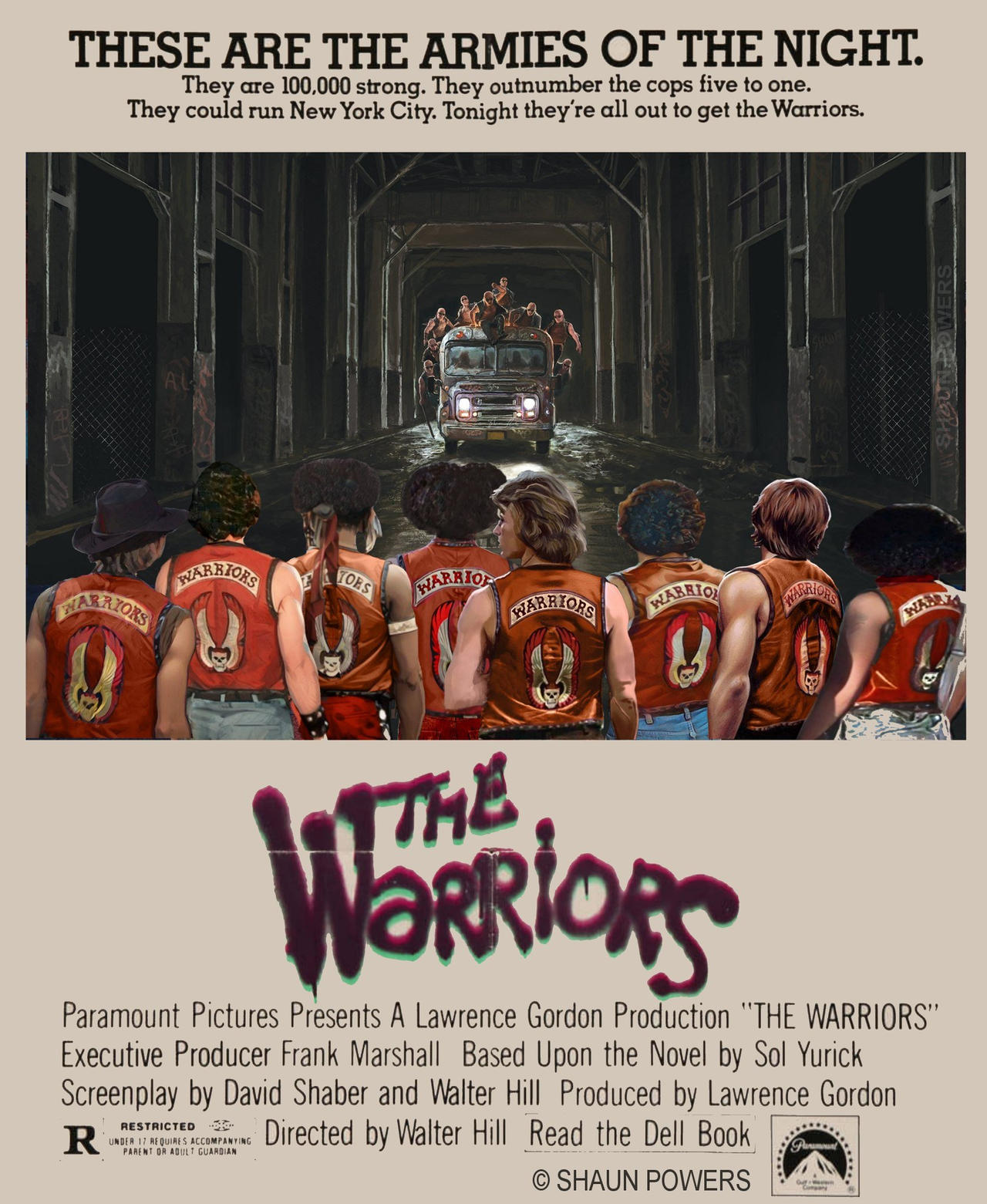 The Warriors movie poster Turnbulls by NINTH-DELEGATE on DeviantArt