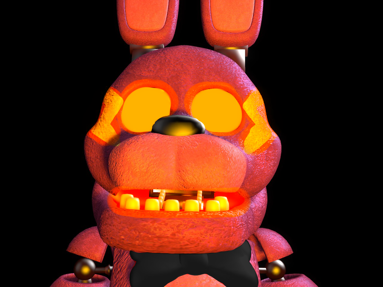 Happy Halloween🎃Five Nights At Freddy's Spring Bonnie, the yellow rab