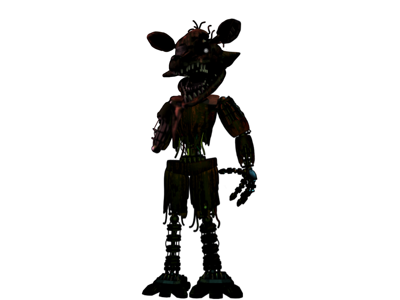 Withered Foxy by Fnaf3Dart on DeviantArt in 2023