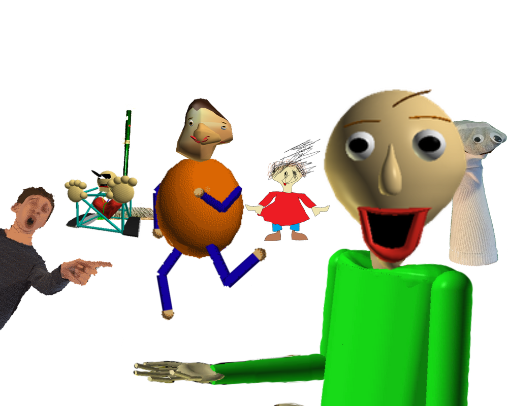 Baldi's Basics In Education And Learning Gra baldis basics in education and learning by Spring-o-bonnie on DeviantArt