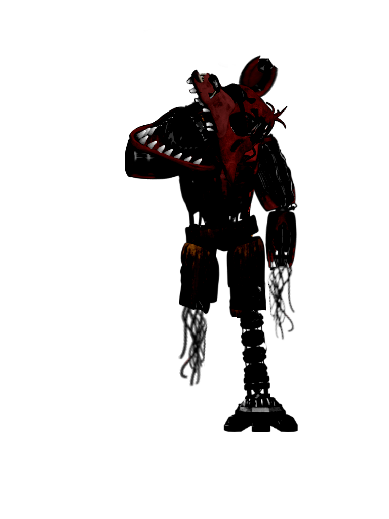 Fixed Withered Foxy by TheInkB0nnie on DeviantArt