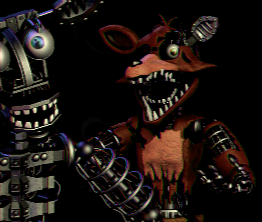 Withered foxy ( fnaf 2 design) by BidyBoboo on DeviantArt