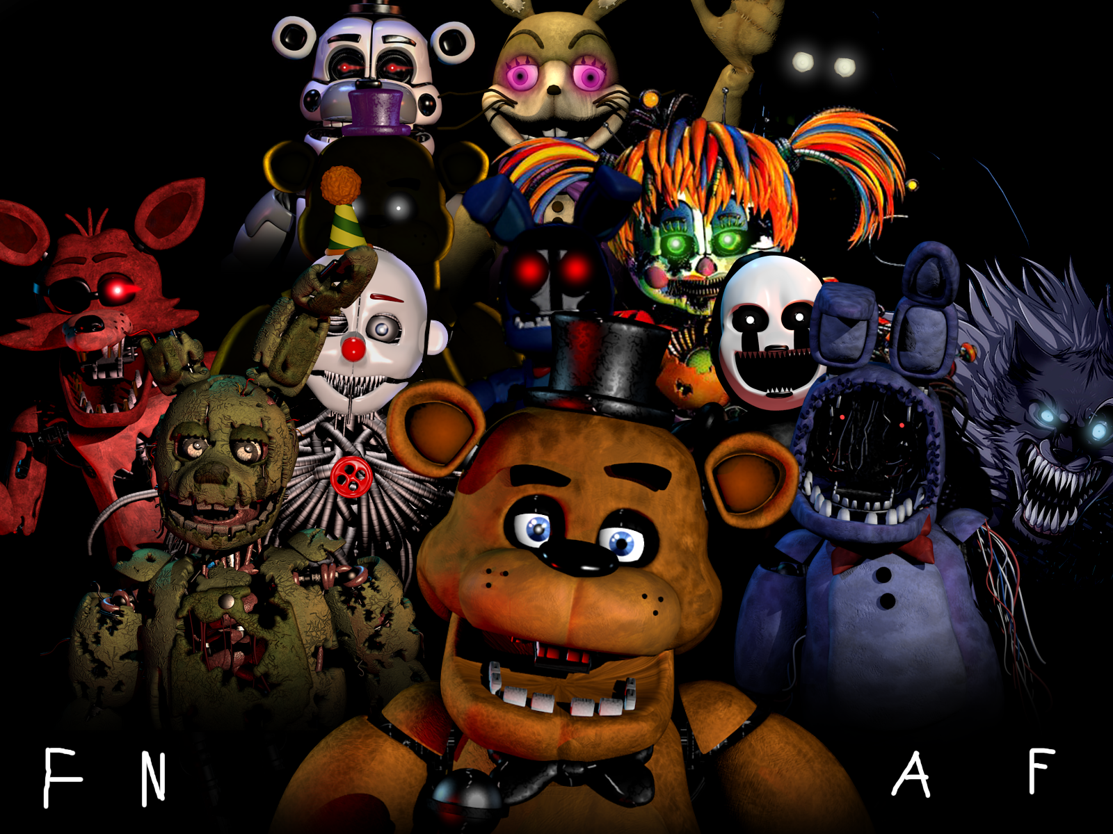 Five night, Five nights at freddy's, Night