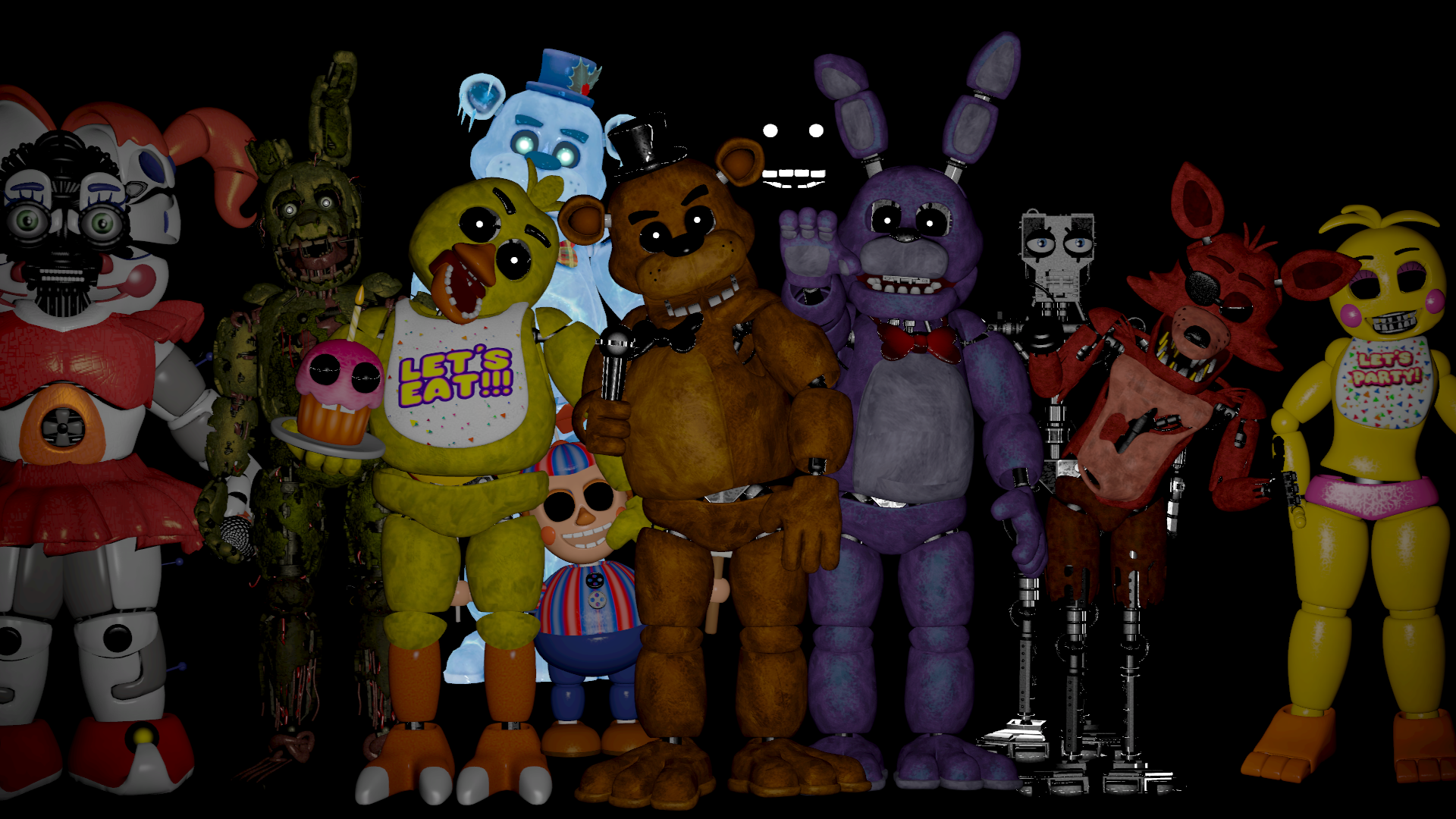 FNAF WORLD UPDATE 3 by TUTTIIFNAF on DeviantArt