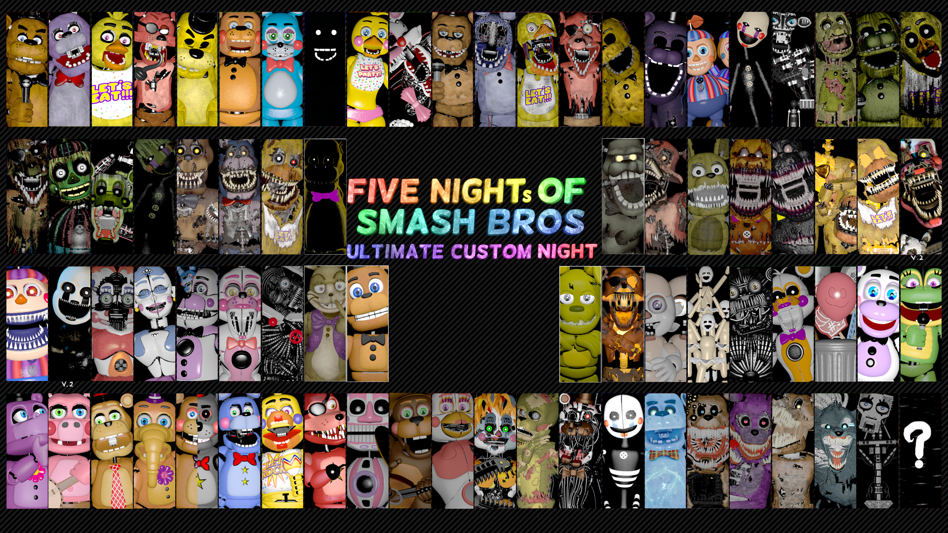 FNAF Animatronic Smash or Pass Tierlist by SumoHipp0 on DeviantArt