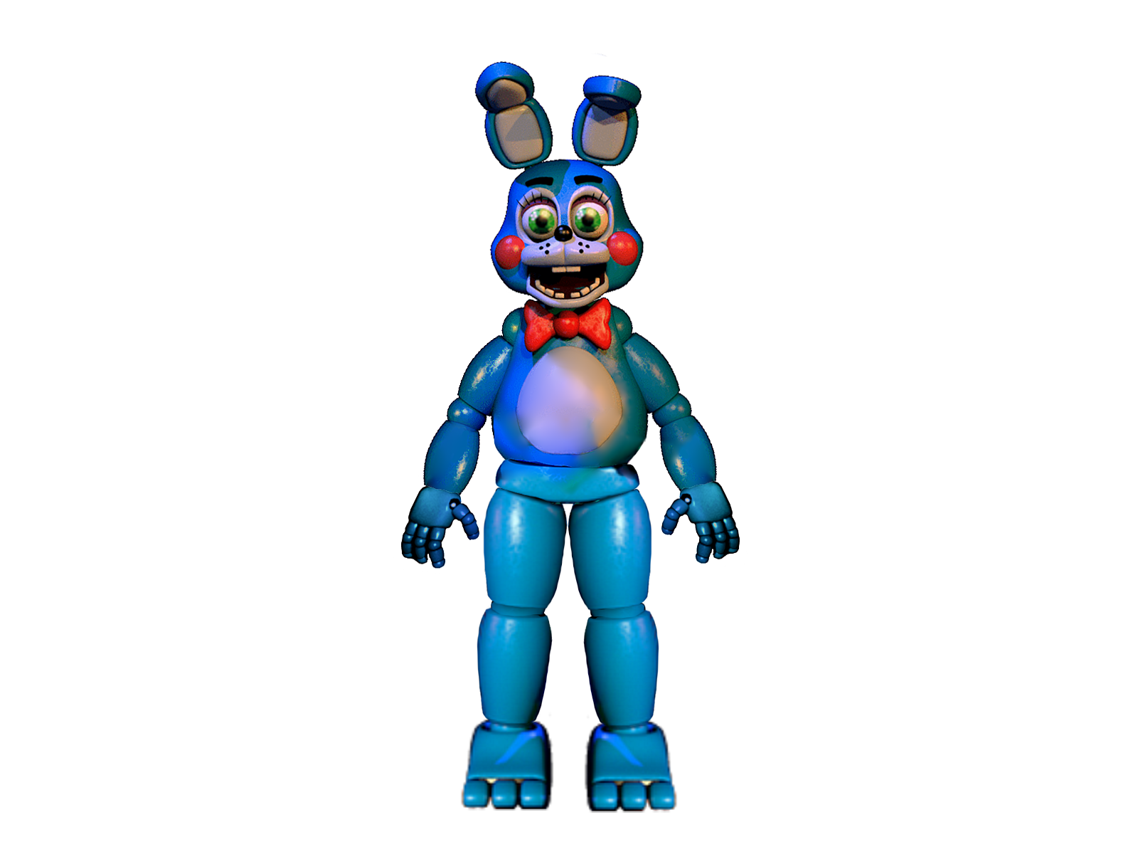 FNAF 2 Toy Bonnie full body by Enderziom2004 on DeviantArt