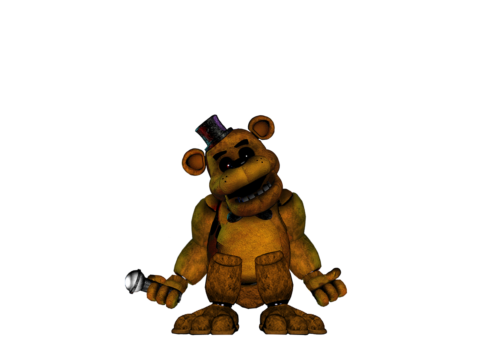 Fnaf UCN Nightmare Fredbear by Spring-o-bonnie on DeviantArt