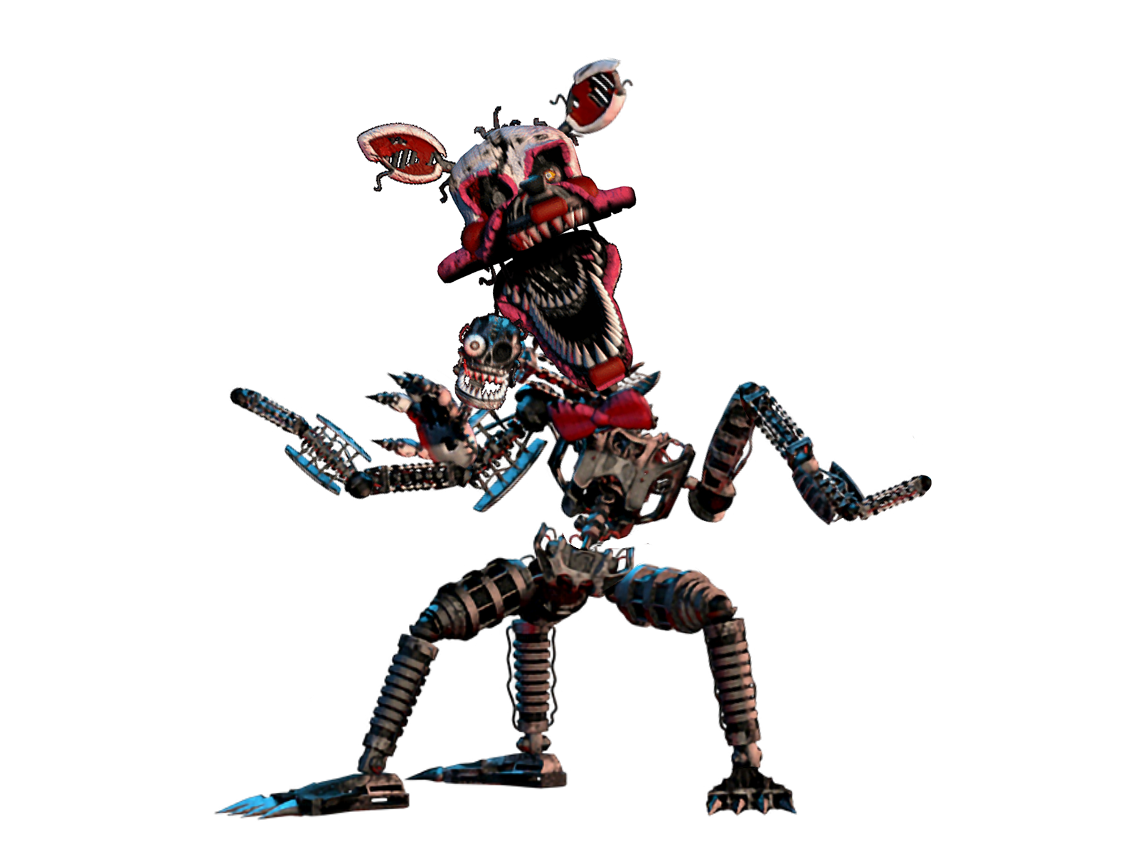 FNAF 4 Nightmare Mangle full body by Enderziom2004 on DeviantArt