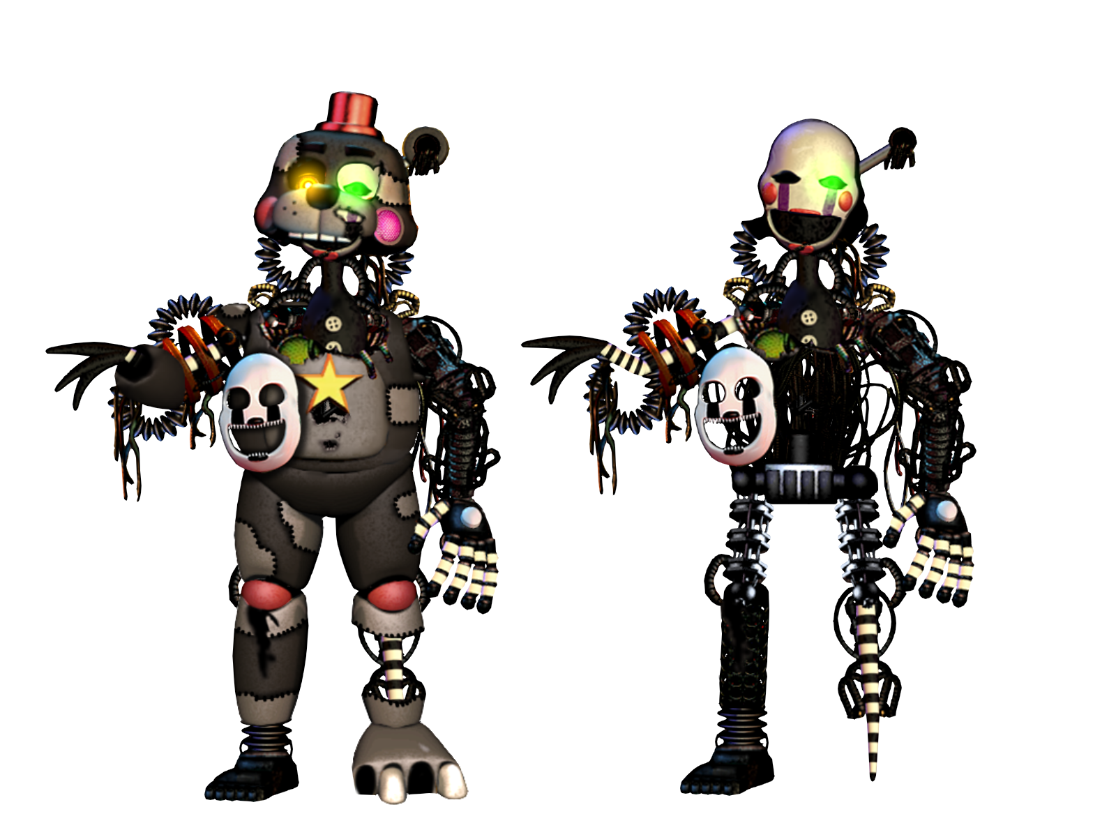 Molten Freddy Full Body by Spring-o-bonnie on DeviantArt