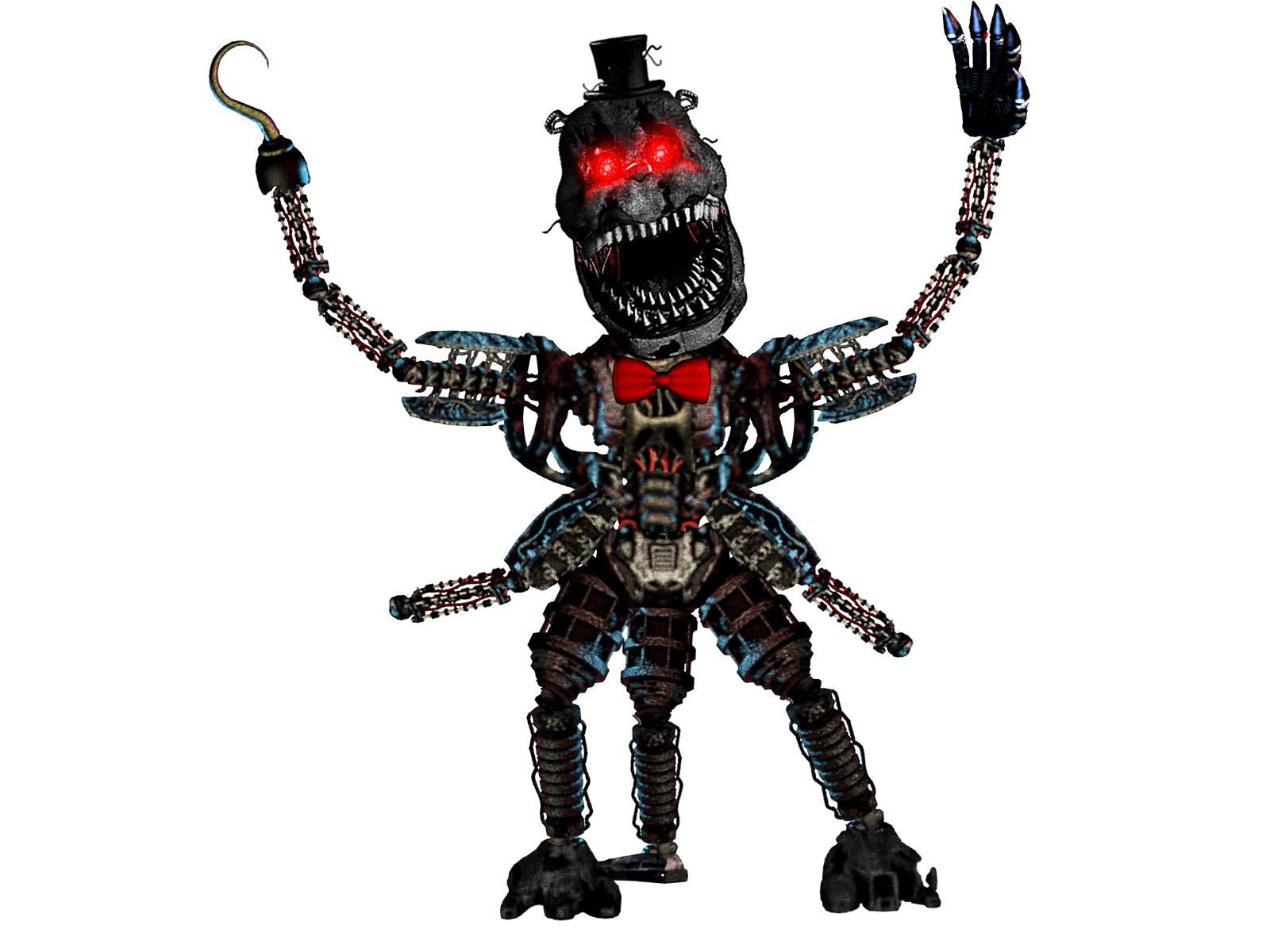 Nightmare Molten Freddy by Spring-o-bonnie on DeviantArt