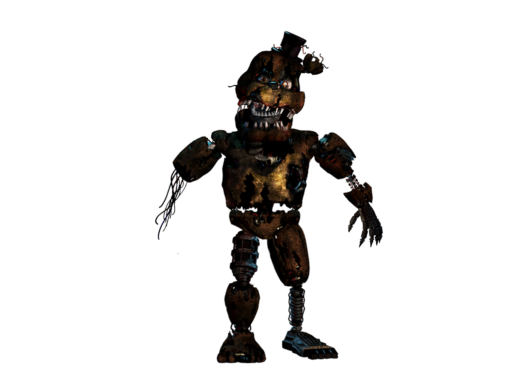 Broken Nightmare Freddy by Spring-o-bonnie on DeviantArt