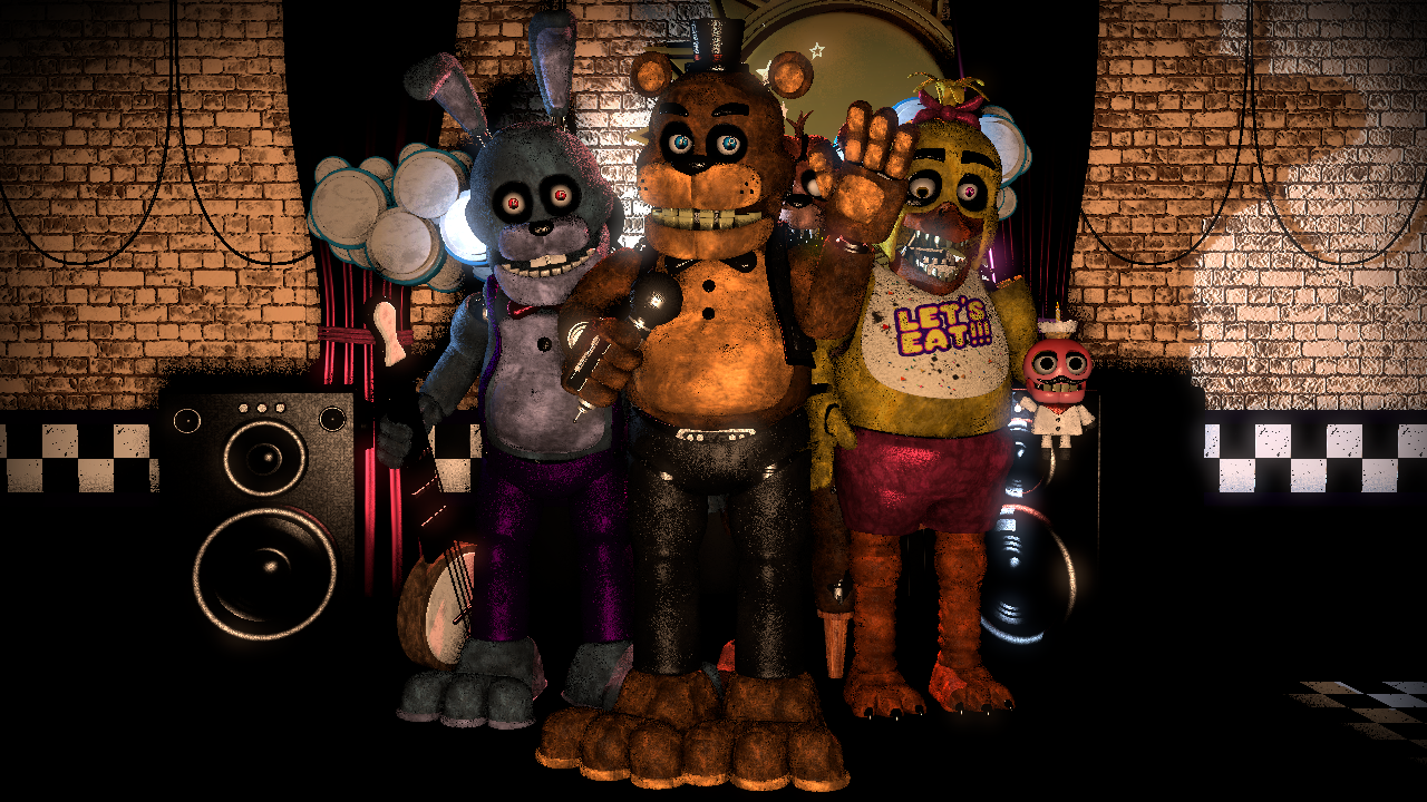 Five Nights at Freddy's 1 (V3) by Stennax on DeviantArt