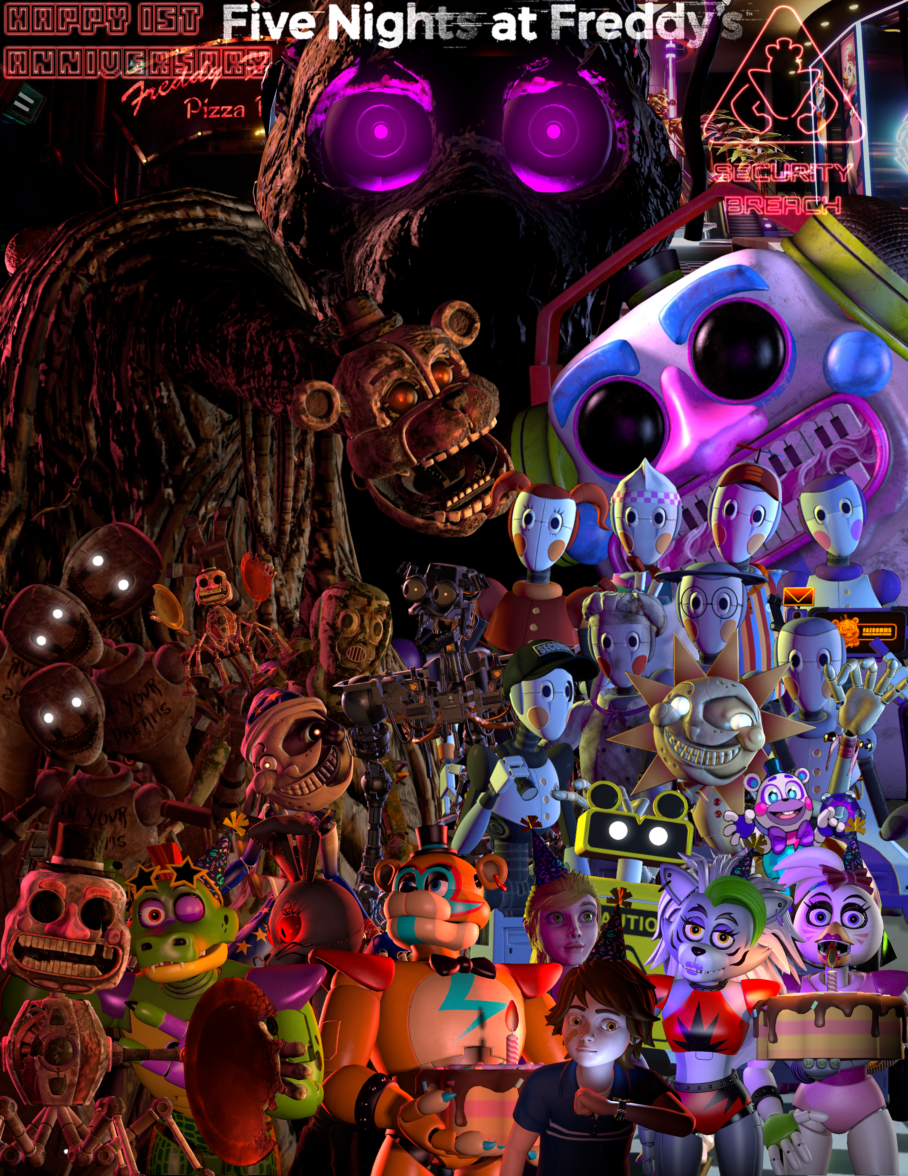 FNAF SB - Imagepack 1 by SmakkoHooves on DeviantArt