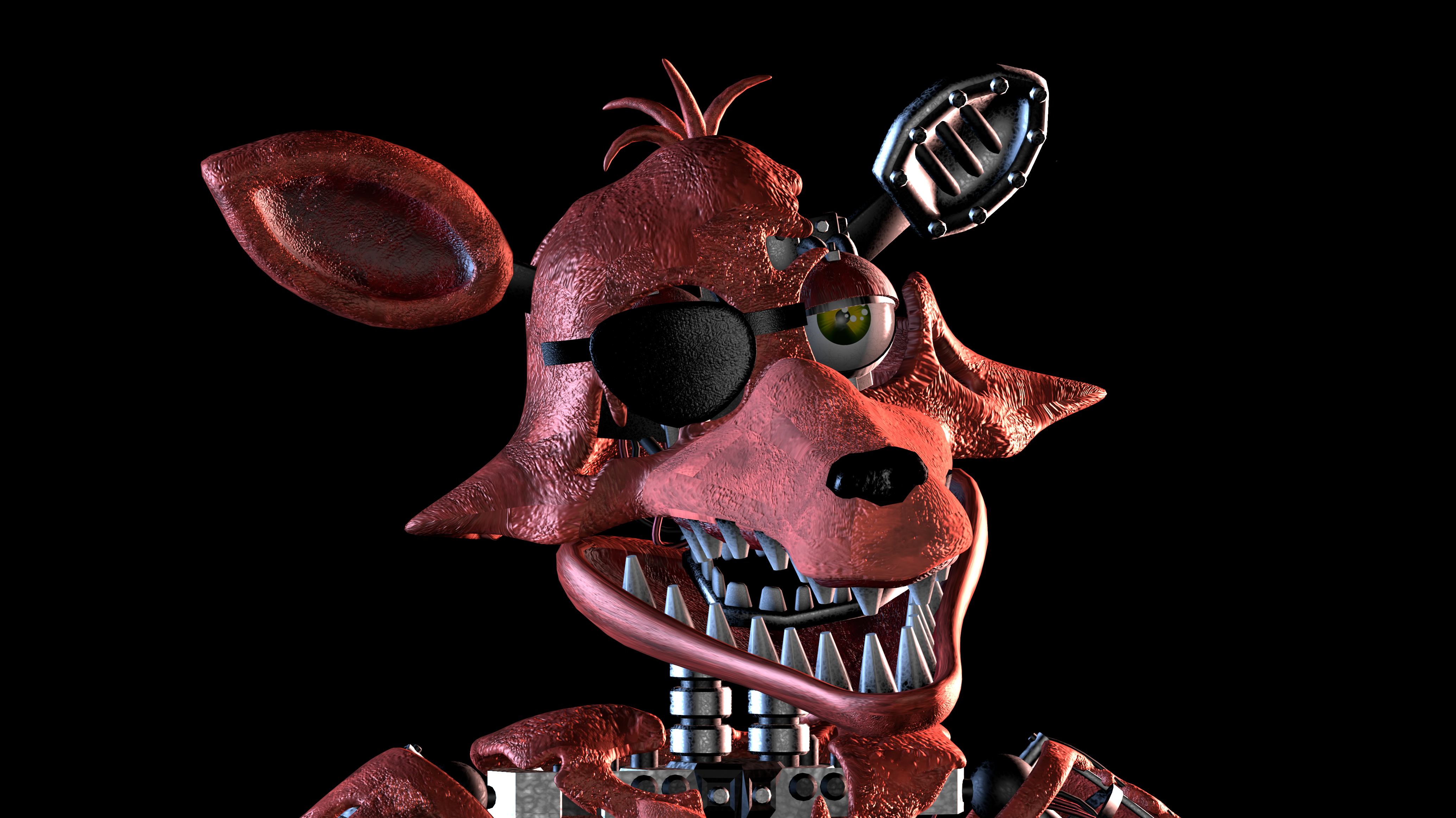 SFM FNAF) Withered Foxy Poster by MysticMCMFP on DeviantArt