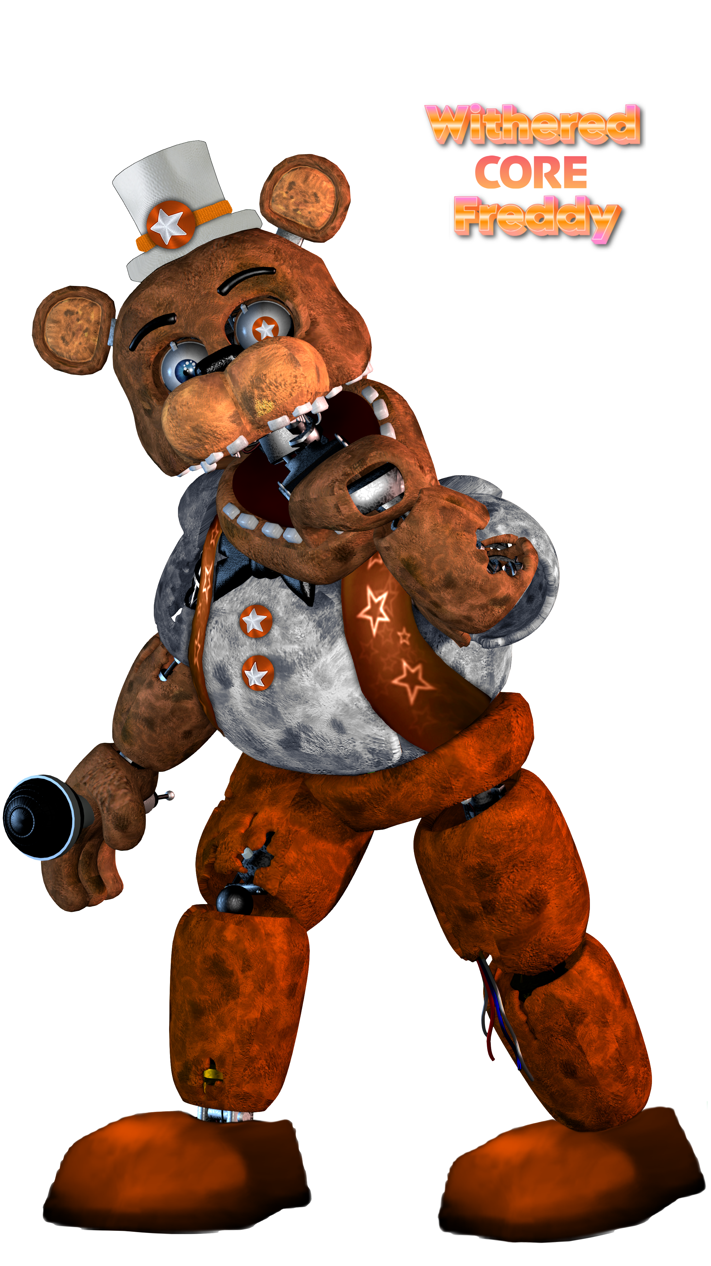 Download Editwithered Fredbear - Fnaf Withered Freddy Full Body