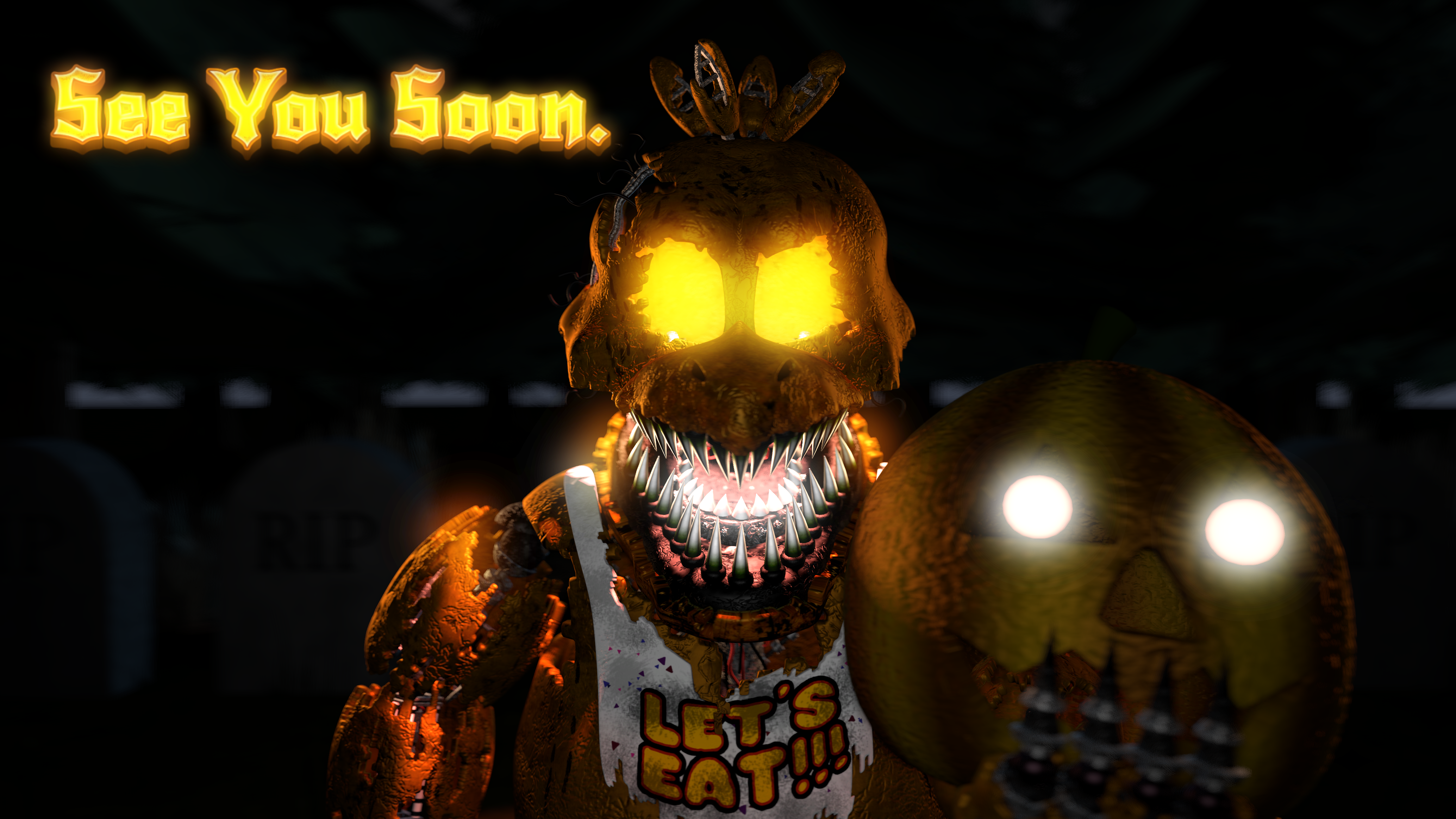 Withered Chica [REMAKE] by Spring-o-bonnie on DeviantArt