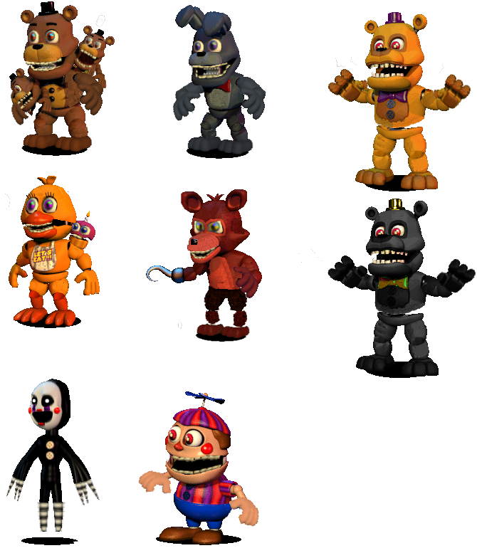 UnNightmare Adventure Nightmare Fnaf world