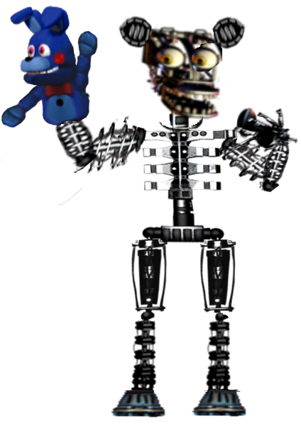 Funtime Freddy Endoskeleton by Gengar111 on DeviantArt
