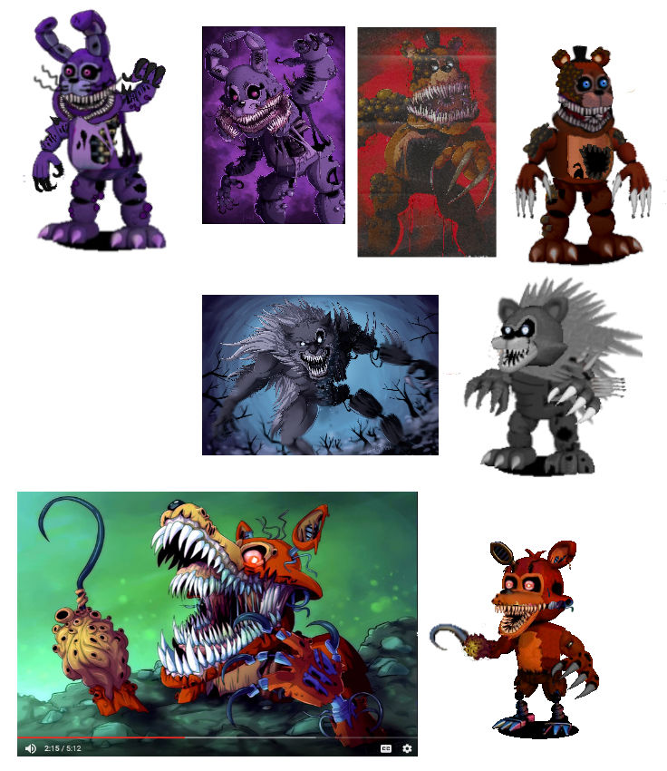 Twisted Animatronics V2 by Gengar111 on DeviantArt