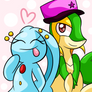 Manaphy And Snivy